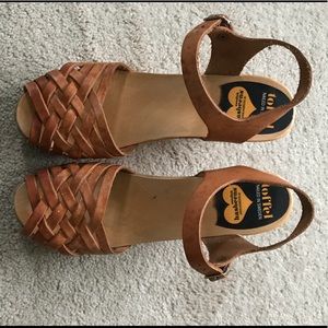 Braided Hasbeen Swedish Clogs